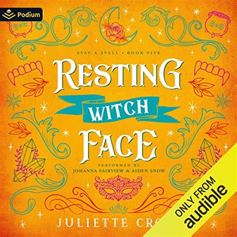 Resting face gives off a witchy aura for Juliette Cross